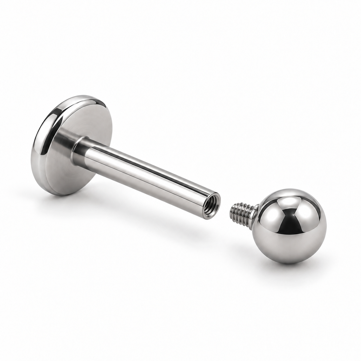 Labret de Titanio G23 Estéril – 1,2 mm