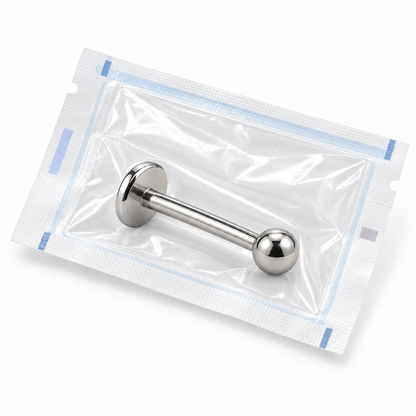 Labret de Titanio G23 Estéril – 1,2 mm