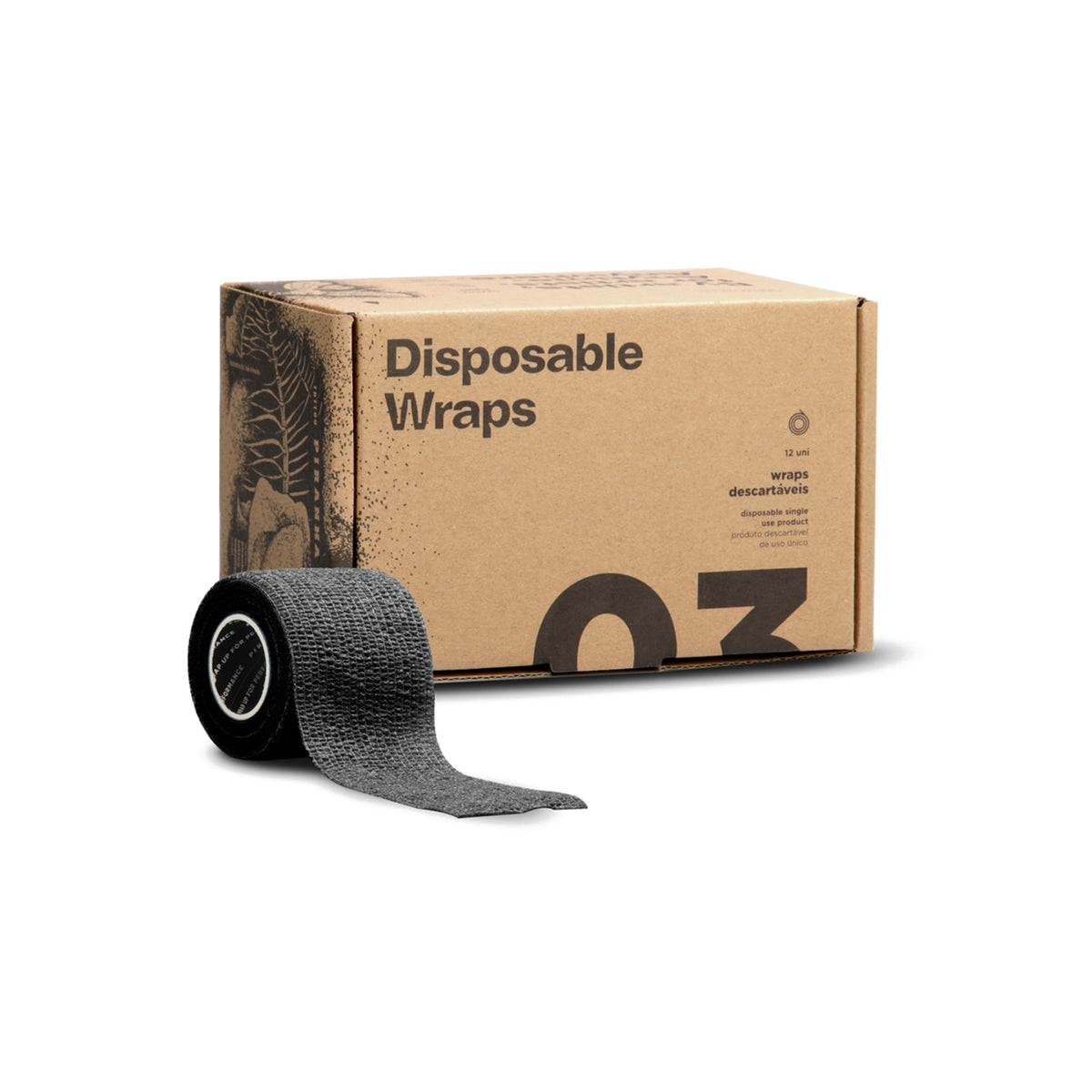 PIRANHA Wrap Cover – Venda para Grip Negra